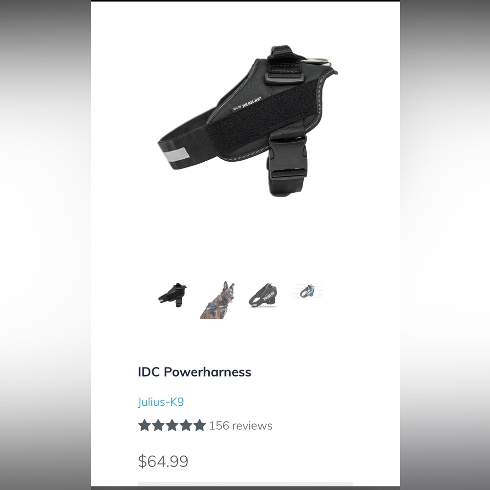 TacticPup IDC Powerharness